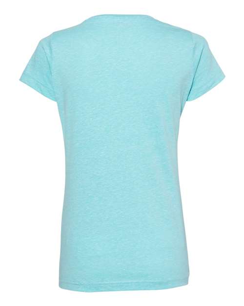 Women's Harborside Mélange V-Neck Tee – Back