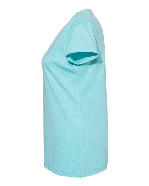 Women's Harborside Mélange V-Neck Tee – Detail