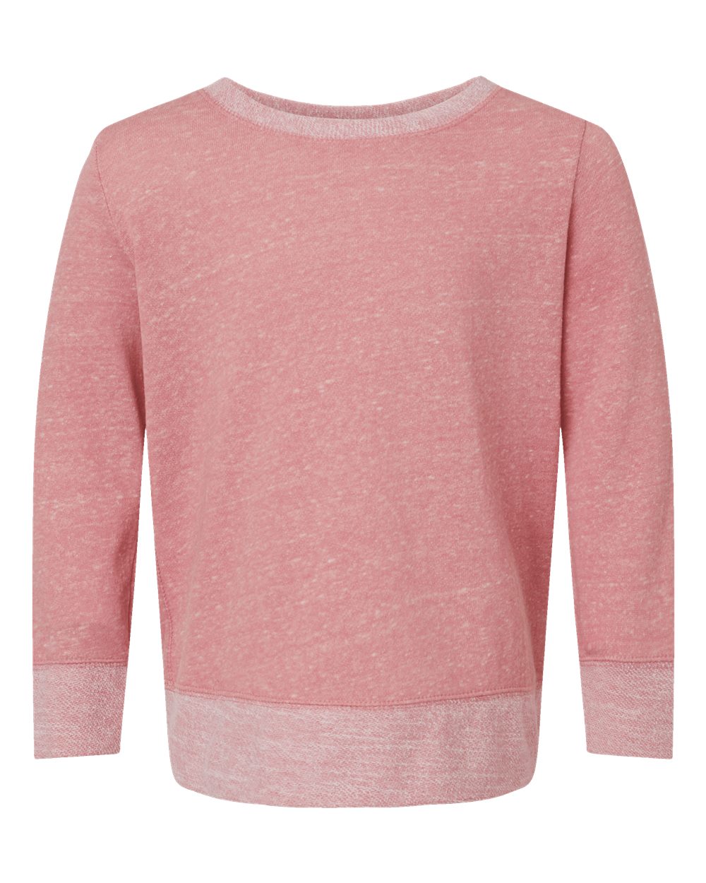 LAT 2279 - Youth Harborside Mélange French Terry Crewneck Sweatshirt
