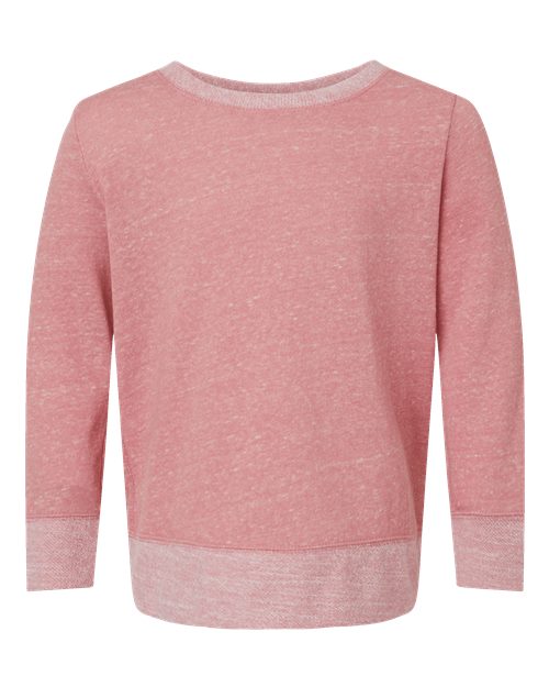 LAT Youth Harborside Mélange French Terry Crewneck Sweatshirt 2279