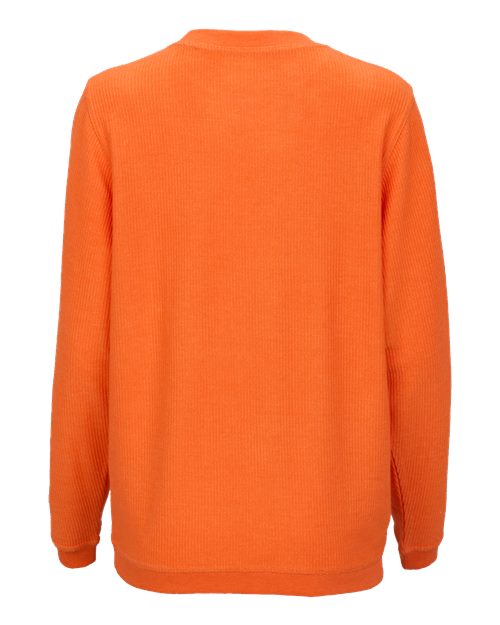 Unisex Corded Crewneck Sweatshirt – Back