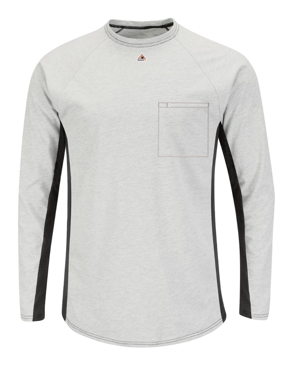 Long Sleeve FR Two-Tone Base Layer with Concealed Chest Pocket - EXCEL FR-Bulwark