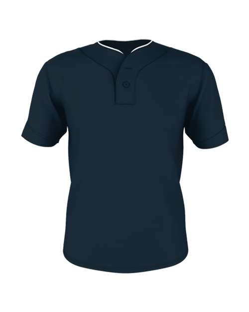 Alleson Athletic Youth Two Button Mesh Baseball Jersey with Piping 52MTHJY