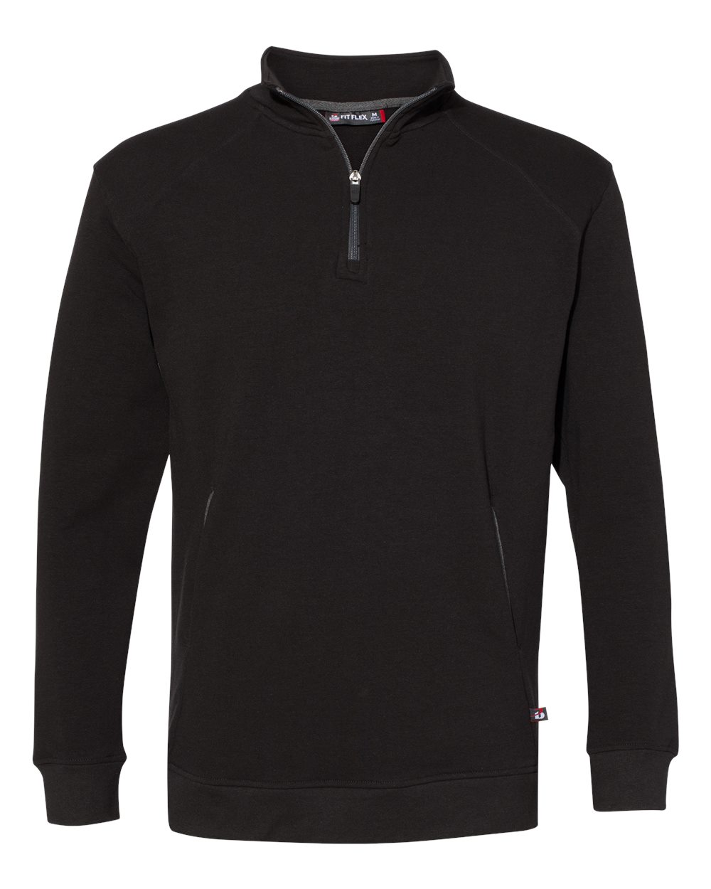Badger 1060 - Men's FitFlex French Terry Quarter-Zip Pullover
