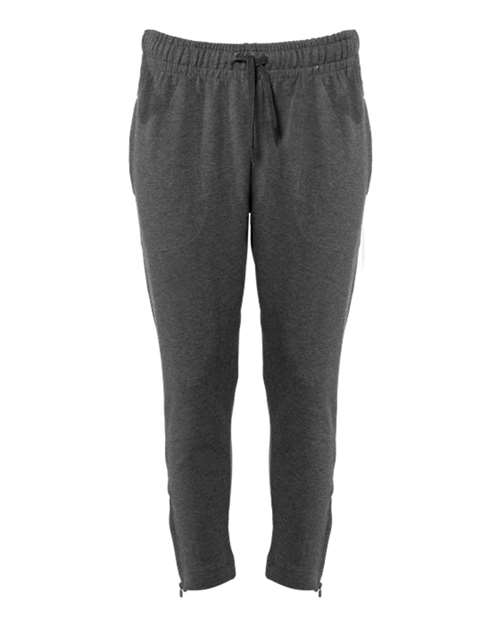 FitFlex Women&#8216;s French Terry Ankle Pants-Badger
