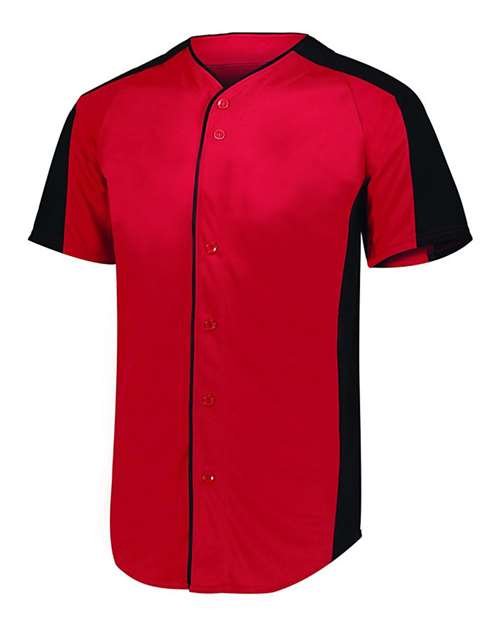 Men's Full Button Baseball Jersey