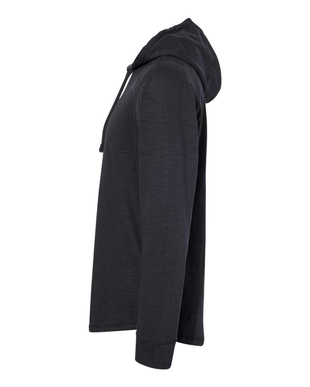 J America 8245 Vintage Slub Knit Hooded Long Sleeve Pullover 