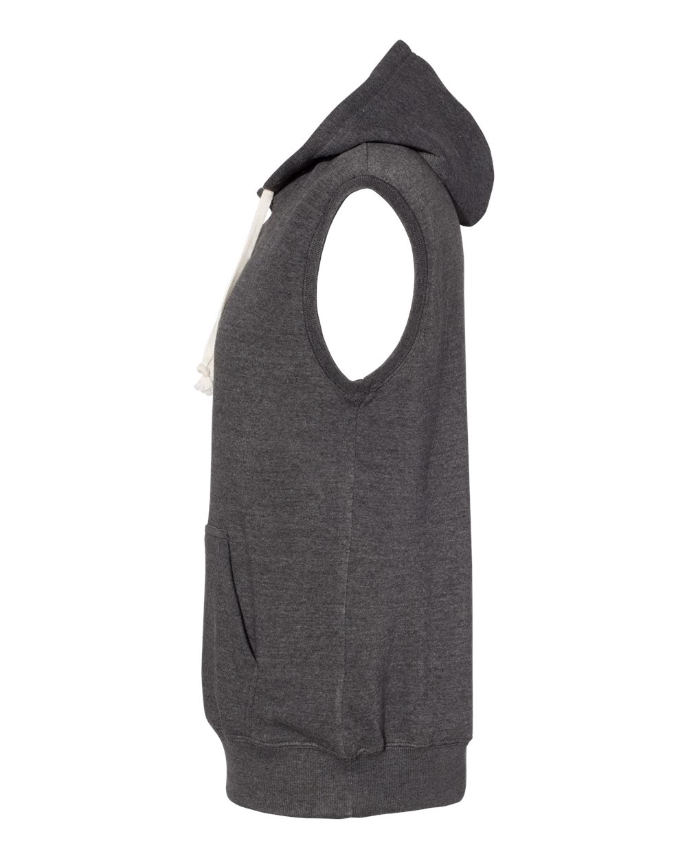 J. America 8877 - Men's Triblend Sleeveless Hooded Sweatshirt