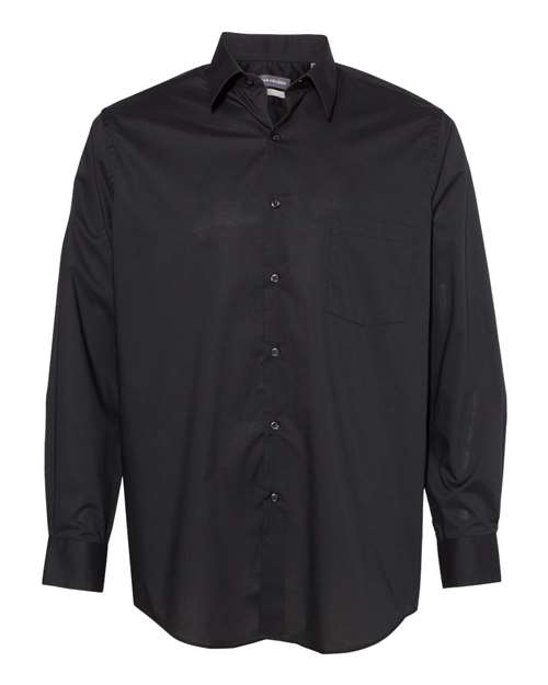 Buy Broadcloth Point Collar Solid Shirt - Van Heusen Online at Best ...