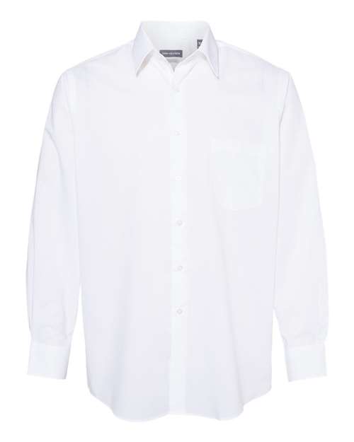 Broadcloth Point Collar Solid Shirt-