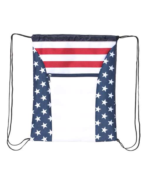 Americana Drawstring Bag-OAD