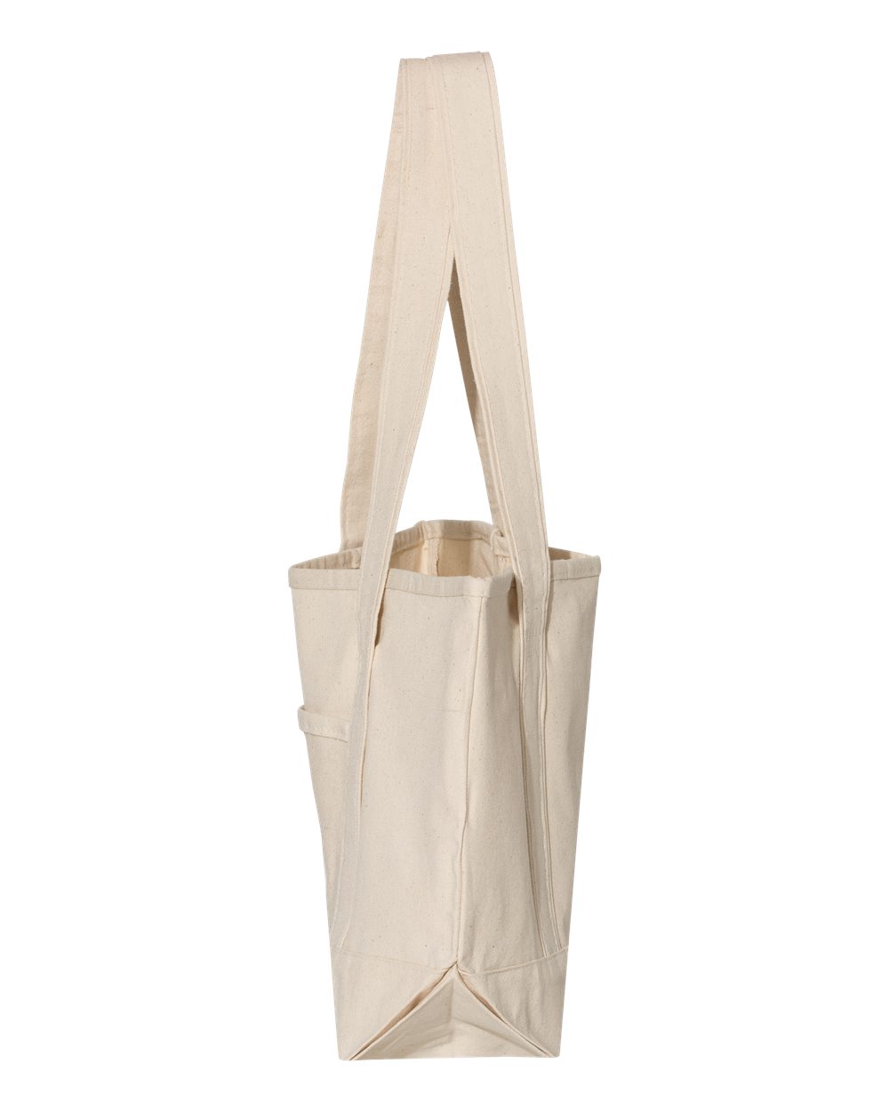 🔥 Q-tees 20l Small Deluxe Tote 100% heavy cotton canvas Bag pocket Q125800 - 第 13/25 張圖片