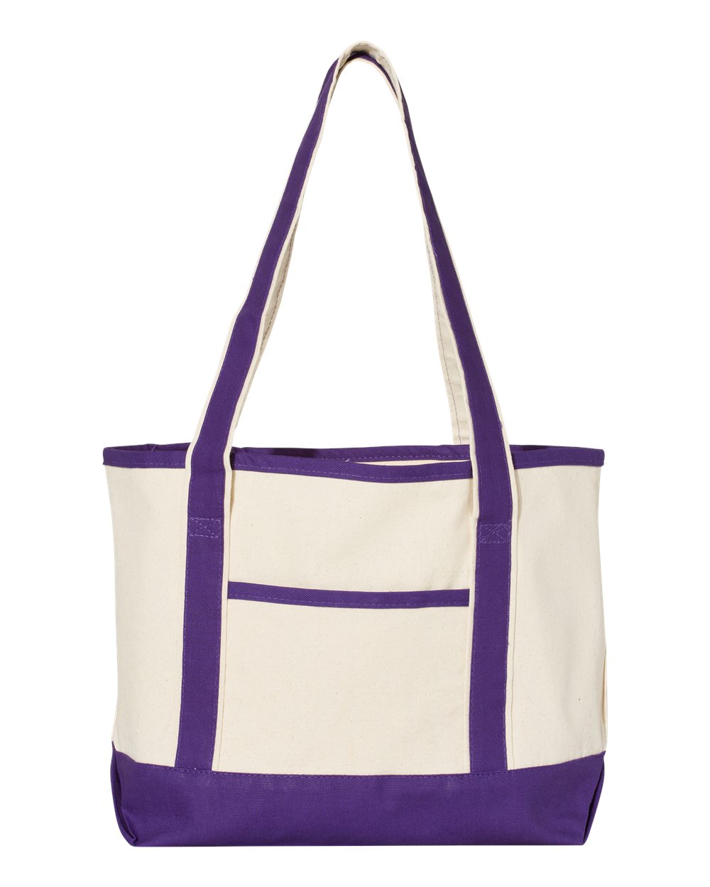 🔥 Q-tees 20l Small Deluxe Tote 100% heavy cotton canvas Bag pocket Q125800 - 第 17/25 張圖片