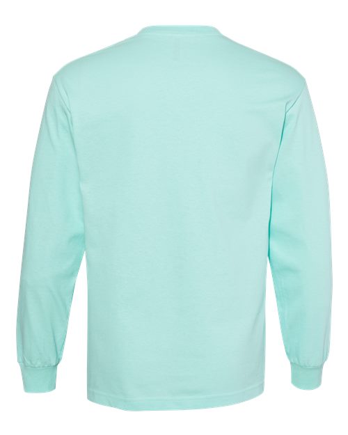 Unisex Heavyweight Cotton Long Sleeve Tee – Back