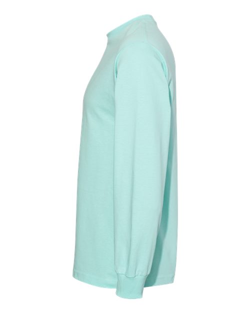 Unisex Heavyweight Cotton Long Sleeve Tee – Detail