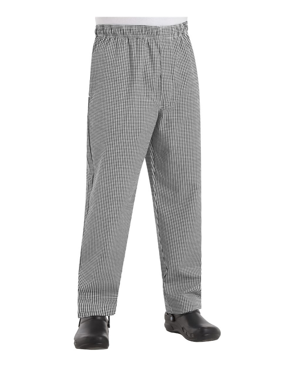 Baggy Chef Pants with Zipper Fly-