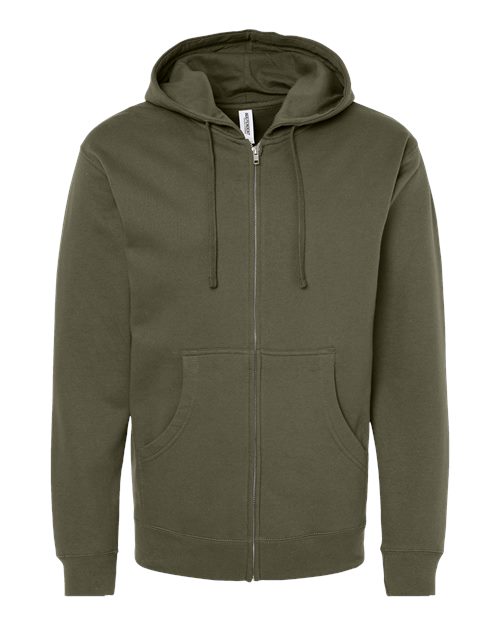Independent Trading Co. Unisex Midweight Full-Zip Hooded Sweatshirt SS4500Z