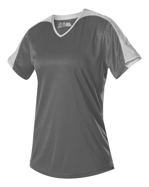 Alleson Athletic Women's V-Neck Fastpitch Jersey 558VW
