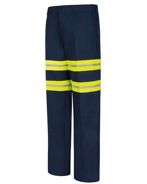 Men's Enhanced Visibility Wrinkle-Resistant Cotton Pants