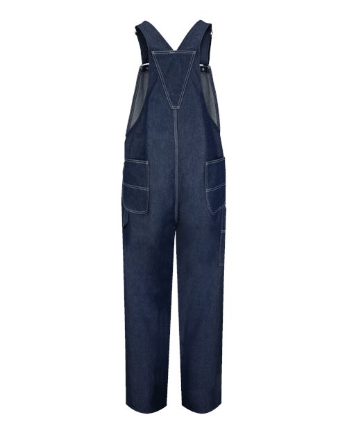Men's Extended Sizes Denim Bib Overall – Back