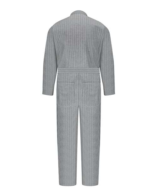 Men's Tall Button-Front Cotton Coverall
