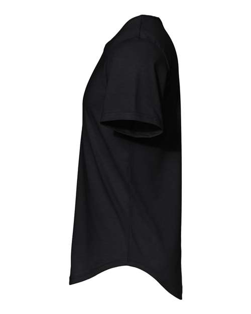 Men's Jersey Curved Hem Tee – Detail