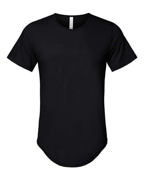 Men&#39;s Jersey Curved Hem Tee-BELLA &#43; CANVAS