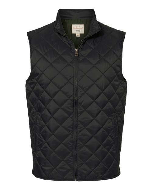 Vintage Diamond Quilted Vest-Weatherproof