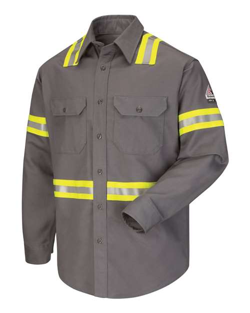 Men's Tall Enhanced Visibility Uniform Shirt – Side