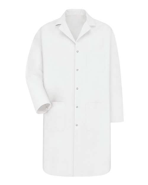 Buy Gripper Front Lab Coat Long Sizes - Online at Best price - NY