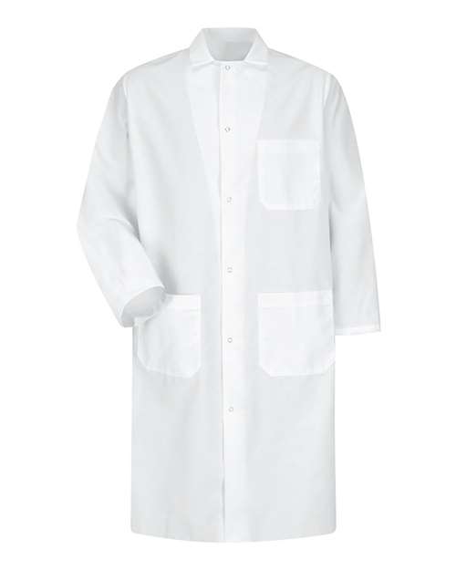 Butcher Coat with Interior Chest Pocket-