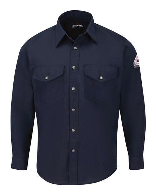 Men's Tall Snap-Front Uniform Shirt - Nomex® IIIA 4.5 oz.