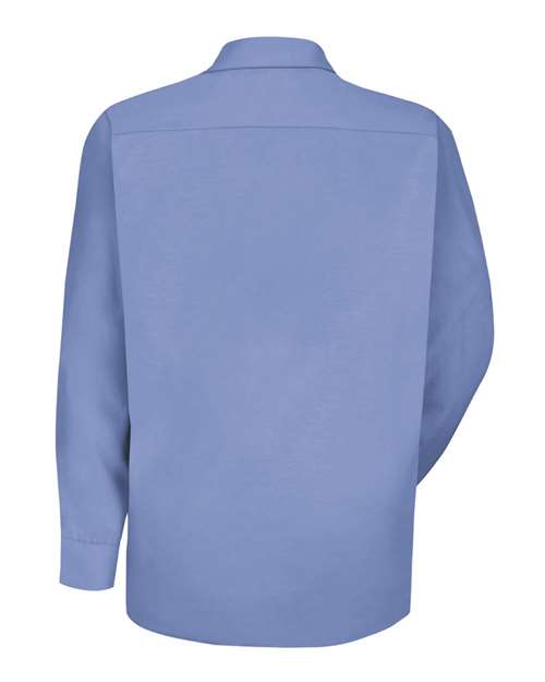 Men's Tall Specialized Pocketless Long Sleeve Work Shirt