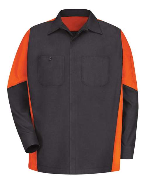 Men's Tall Long Sleeve Automotive Crew Shirt