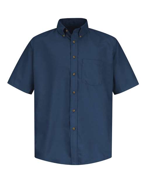 Men's Tall Poplin Short Sleeve Dress Shirt