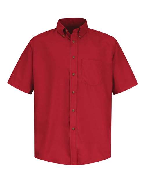 Men's Tall Poplin Short Sleeve Dress Shirt