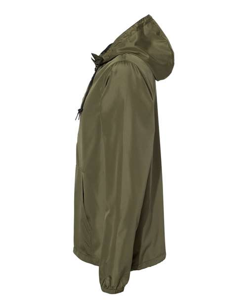 Unisex Lightweight Quarter-Zip Windbreaker Pullover Jacket