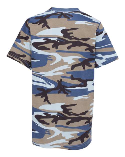 Youth Camouflage T-Shirt – Back