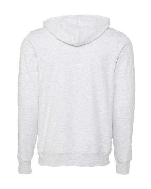 Unisex Sponge Fleece Full-Zip Hoodie Sweatshirt – Back