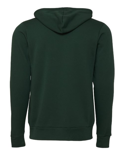 Unisex Sponge Fleece Full-Zip Hoodie Sweatshirt
