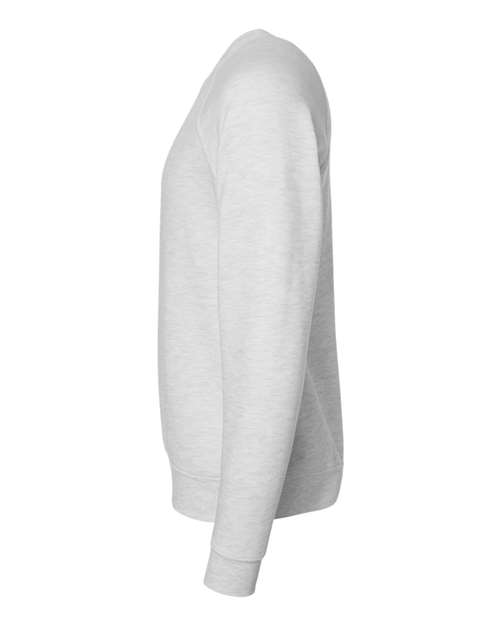 Unisex Sponge Fleece Raglan Crewneck Sweatshirt – Detail