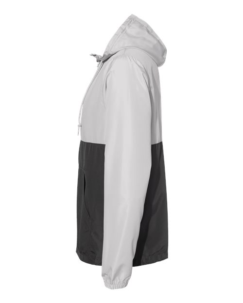 Unisex Lightweight Quarter-Zip Windbreaker Pullover Jacket