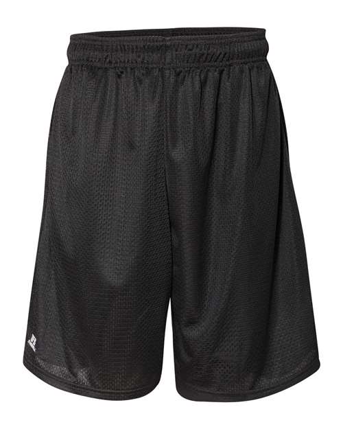 Russell Athletic Men's 9" Dri-PowerR Tricot Mesh Shorts with Pockets 651AFM