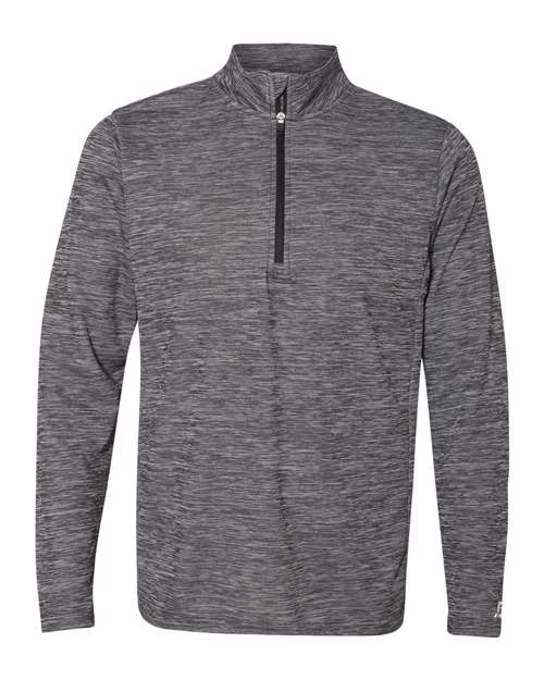 Russell Athletic QZ7EAM - Men's Striated Quarter-Zip Pullover