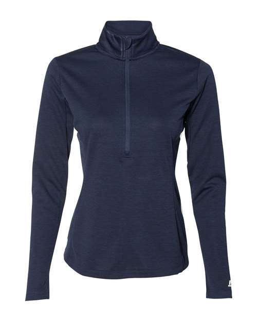 Women's Striated Quarter-Zip Pullover
