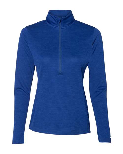 Women's Striated Quarter-Zip Pullover