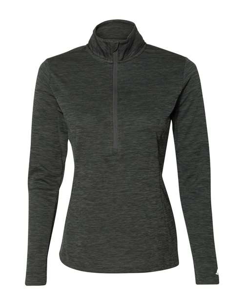 Women&#8216;s Striated Quarter-Zip Pullover-Russell Athletic