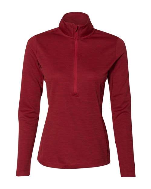 Russell Athletic Women's Striated Quarter-Zip Pullover QZ7EAX