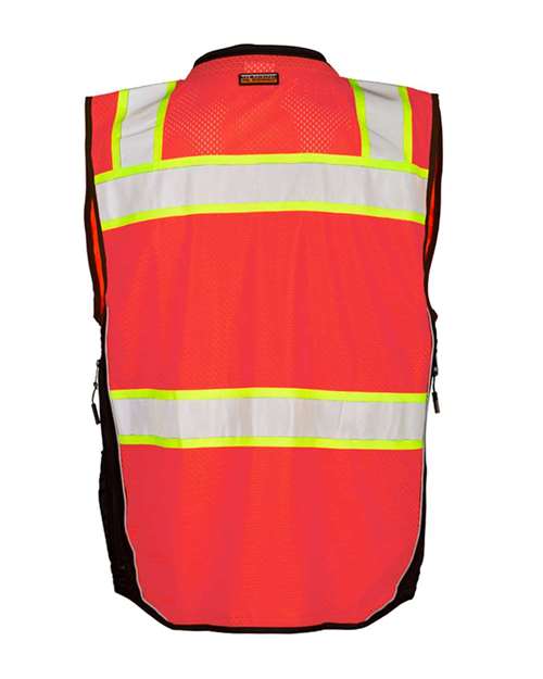 Unisex Premium Black Series® Surveyors Vest – Back