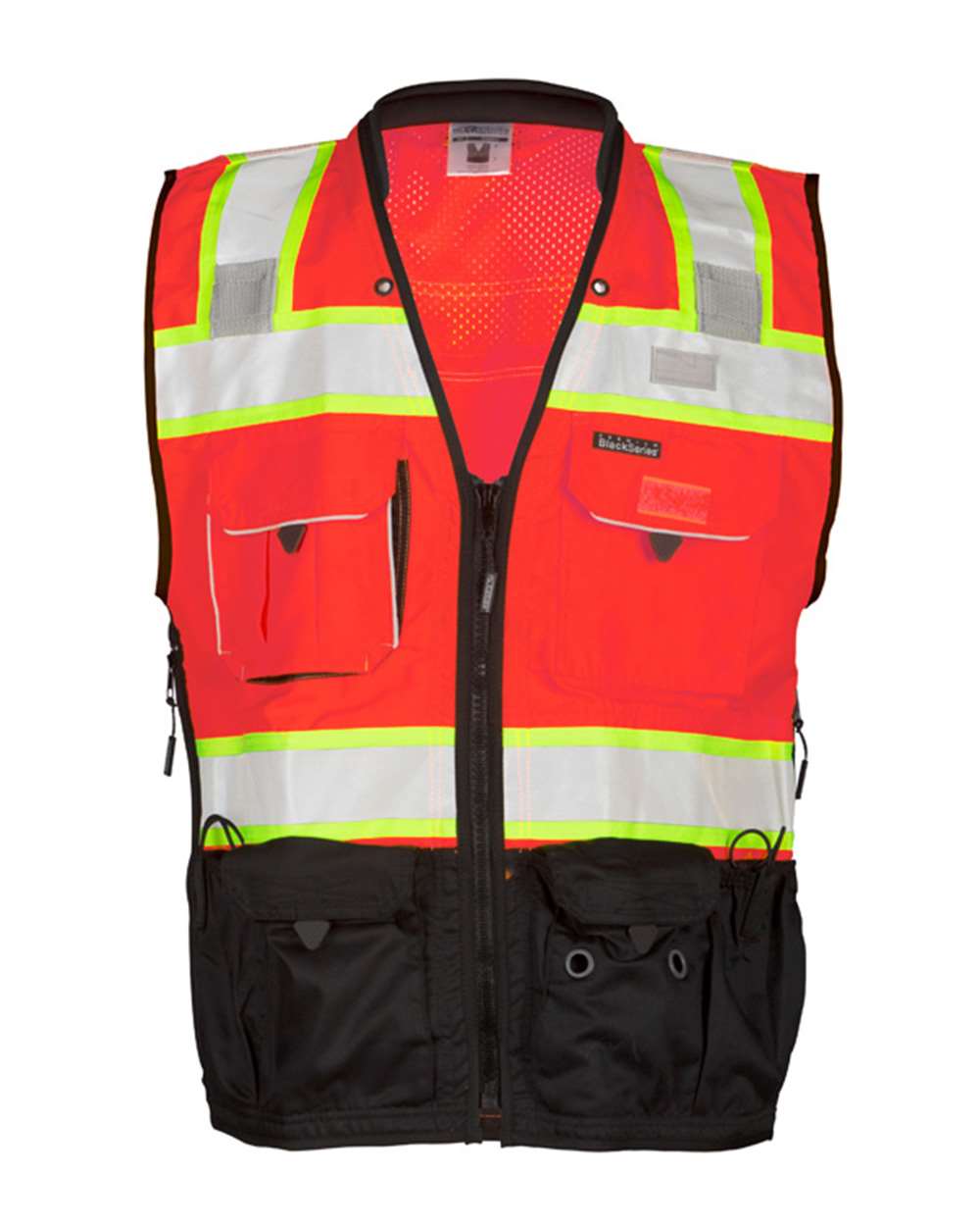 Kishigo S5002-5003 - Unisex Premium Black Series® Surveyors Vest